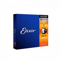 Encordoamento para Guitarra .011 Medium Nanoweb Elixir