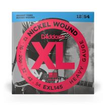 Encordoamento Para Guitarra .012 Tensão Pesada D Addario XL Nickel Wound EXL145