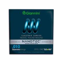 Encordoamento Para Guitarra 6 Cordas Nanotec Giannini (.010 - .046) Encordoamento Para Guitarra 6 Cordas Nanotec Giannini (.010 - .046)