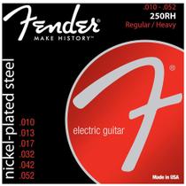 Encordoamento para Guitarra Aço 0.10 250RH Niquelado - Fender - Fender