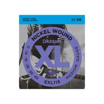 Encordoamento para guitarra d'addario exl115 011 Encordoamento para guitarra d'addario exl115 011