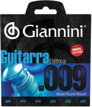 Encordoamento para guitarra elétrica geegst 9 - .009-.042 - GIANNINI