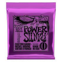 Encordoamento para Guitarra Ernie Ball 011-048 Power Slink Niquel P02220 Encordoamento para Guitarra Ernie Ball 011-048 Power Slink Niquel P02220