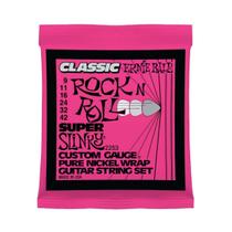 Encordoamento para guitarra ernie ball 2253 classic super slinky 009.042