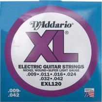 Encordoamento para Guitarra EXL120B - DAddario - Daddario - D'Addario