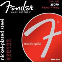 Encordoamento Para Guitarra Fender 010-052 250rh