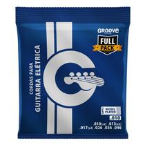 Encordoamento para Guitarra Groove Full Pack Calibre 0.010 GFP2
