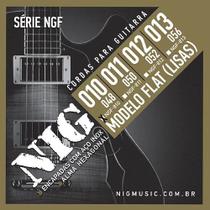 Encordoamento para guitarra nig flat lisa 010/048 nfr810 Encordoamento para guitarra nig flat lisa 010/048 nfr810