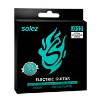 Encordoamento para guitarra solez 12 slg12 nickel plated