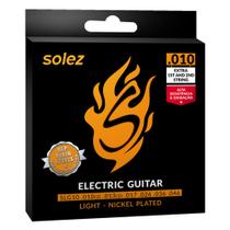 Encordoamento para Guitarra - Solez SLG10 - Calibre 0,10