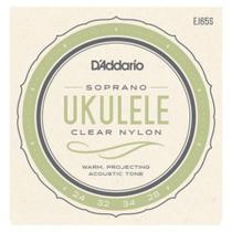 Encordoamento Para Ukulele Soprano D'Addario EJ-65S