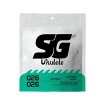 Encordoamento para ukulele soprano nylon - sg .026