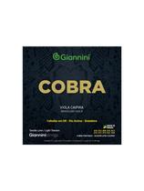 Encordoamento Para Viola Aço Prateado Tensão Leve Série Cobra Gesvl Encordoamento Para Viola Aço Prateado Tensão Leve Série Cobra Gesvl