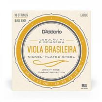 Encordoamento Para Viola D Addario EJ82C Nickel Plated Steel .010 F002