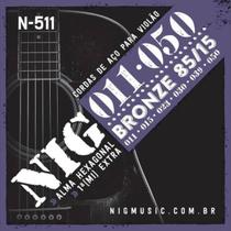 Encordoamento Para Violão Aço .011 N511 NIG