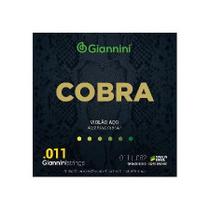 Encordoamento Para Violão Aço Cobra .011 Bronze Geeflk Encordoamento Para Violão Aço Cobra .011 Bronze Geeflk