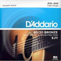 Encordoamento para Violão Aço EJ11 D'Addario - DAddario