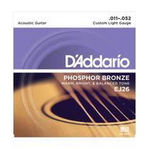 Encordoamento para Violao ACO EJ26 Custom LIGTH Bronze - Daddario