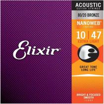 Encordoamento para Violão Aço Elixir 11002