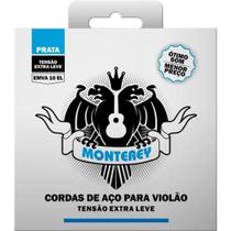 Encordoamento Para Violão Aço Extra Leve Solez Monterey