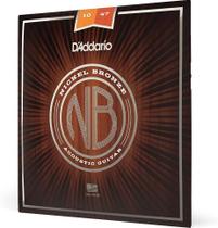 Encordoamento para Violão AÇO NB1047 .010 ~ .047 Níquel Bronze D Addario Encordoamento para Violão AÇO NB1047 .010 ~ .047 Níquel Bronze D Addario