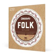 Encordoamento Para Violão Bolinha D Addario Folk Nylon EJ33 F035