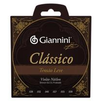 Encordoamento Para Violão Clássico Nylon Leve GENWPL Giannini