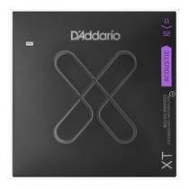 Encordoamento para violão d'addario 011 bronze xtabr1152 aço