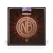 Encordoamento para violão d'addario nb1152 nickel bronze 11/52 custom light gauge Encordoamento para violão d'addario nb1152 nickel bronze 11/52 custom light gauge