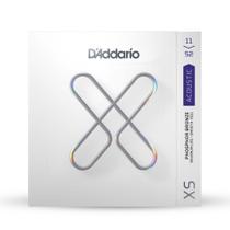 Encordoamento para violão d'addario xs phosphor bronze 11/52 acoustic