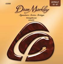 ENCORDOAMENTO Para VIOLÃO DEAN MARKLEY VINTAGE BRONZE 0.11 - 2008 ENCORDOAMENTO Para VIOLÃO DEAN MARKLEY VINTAGE BRONZE 0.11 - 2008