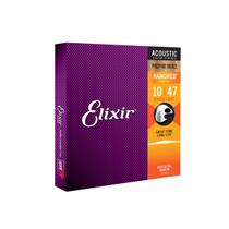Encordoamento para violão elixir 010 extra light p. bronze (5337)