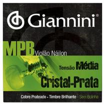 Encordoamento Para Violao Em Nylon Medio Genws Serie Mpb Gi - Giannini