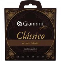 Encordoamento Para Violão GENWPM Série Clássico Nylon Média - Giannini