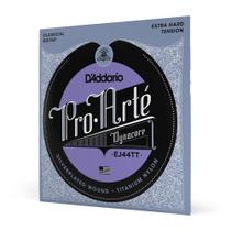 Encordoamento Para Violão Nailon Titânio D'Addario Por-Arté Dynacore EJ44TT