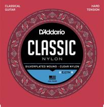 Encordoamento Para Violão Nylon D'addario Hard Tension EJ27H