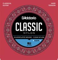 Encordoamento Para Violão Nylon D'addario Hard Tension EJ27H
