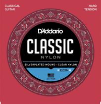 Encordoamento Para Violão Nylon D'addario Hard Tension EJ27H
