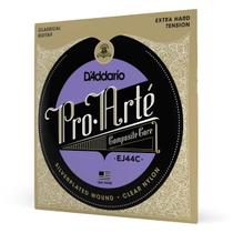 Encordoamento Para Violão Nylon D'ddario Pro-Arté EJ44C Extra Pesada - D'ADDARIO