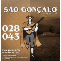 Encordoamento Para Violão Nylon Média com Bolinha São Gonçalo Encordoamento Para Violão Nylon Média com Bolinha São Gonçalo