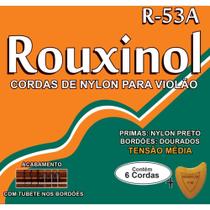 Encordoamento para Violão NYLON Rouxinol R53A Média Tensão