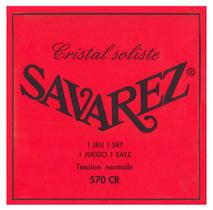 Encordoamento para Violão Nylon Savarez Cristal Soliste Red 570CR