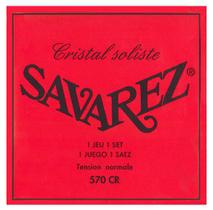 Encordoamento para Violão Nylon Savarez Cristal Soliste Red 570CR Encordoamento para Violão Nylon Savarez Cristal Soliste Red 570CR