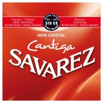 Encordoamento para Violão Nylon Savarez New Cristal Cantiga 510CR Encordoamento para Violão Nylon Savarez New Cristal Cantiga 510CR