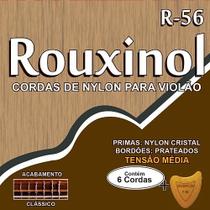 Encordoamento para violão nylon tensão média rouxinol r-56
