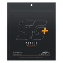 Encordoamento para Violão SG + Strings Coated .010 Bronze(6685C)