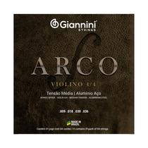 Encordoamento para Violino 4/4 Giannini Arco Encordoamento para Violino 4/4 Giannini Arco