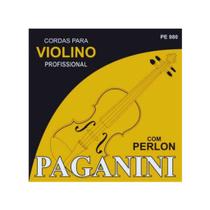 Encordoamento para violino - com perlon paganini