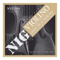 Encordoamento para Violino Lisa / Flat Wound NIG - NVE804