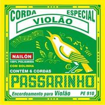 Encordoamento passarinho violão náilon com bolinha